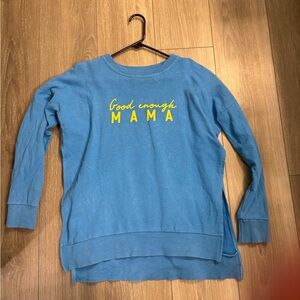 XS/S LATCHED MAMA Deluxe Crewneck Nursing Pullover